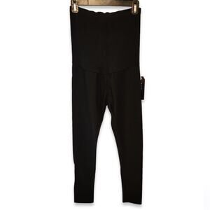 Sandpiper Maternity Leggings Black Size Medium NWT